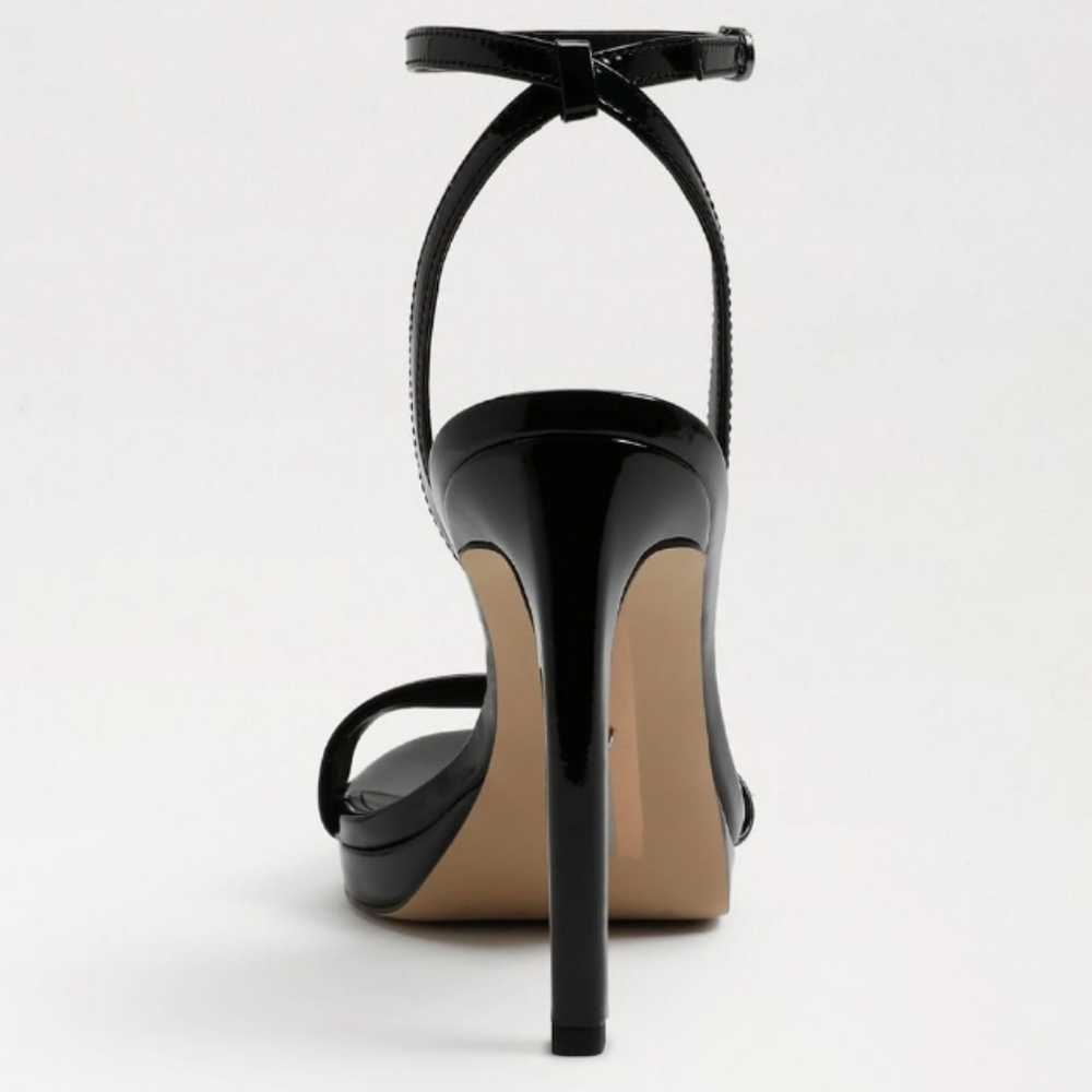 Sam Edelman Jade Strappy Heel Sandals Black -10 - Picture 5 of 11